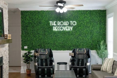 Two Full Body Massage Chairs To Relax & Recover
