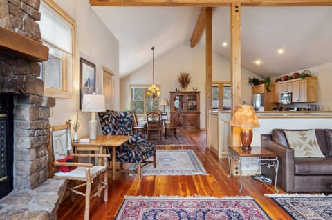 Living Room with Fireplace