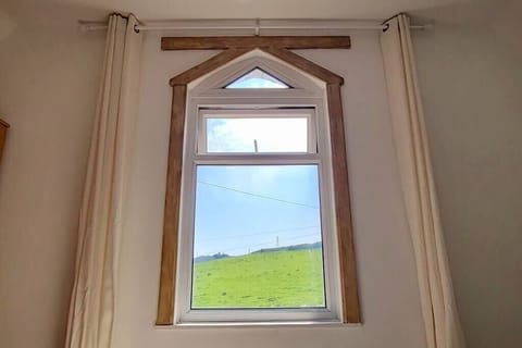 First bedroom's window view. 