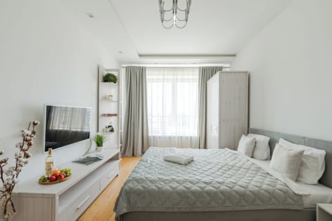 Comfort Apartment | 1 bedroom, premium bedding, desk, laptop workspace