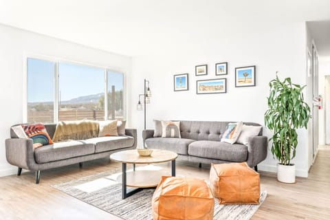 Sink in, prop up your feet, and let the desert mountains do the decorating.
