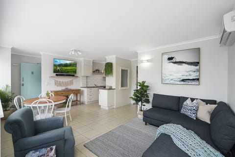 Spacious modern living area