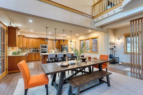 A perfect spot for family dinners and gatherings.