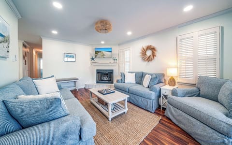 Inviting open-concept living area