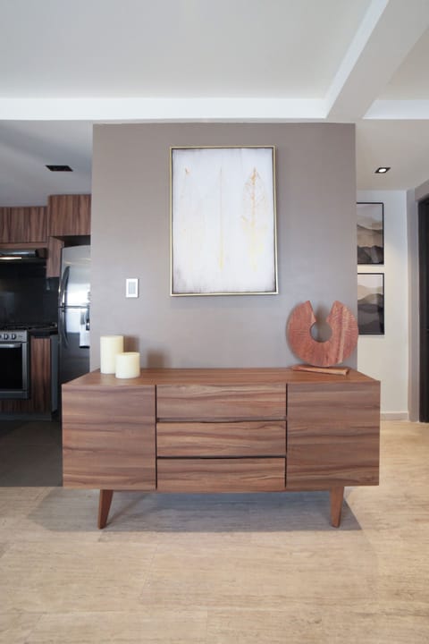 Luxury Apartment, Multiple Beds, Kitchen, Executive Level | Living area | 55-inch Smart TV with digital channels, Netflix, Hulu