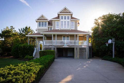 Catch a Breeze: Exterior Front View of the Home and Main Entrance.