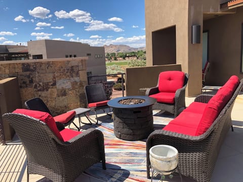 View From Balcony Patio