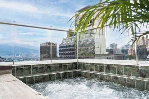Rooftop pool