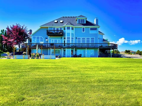 View of the back of the house.