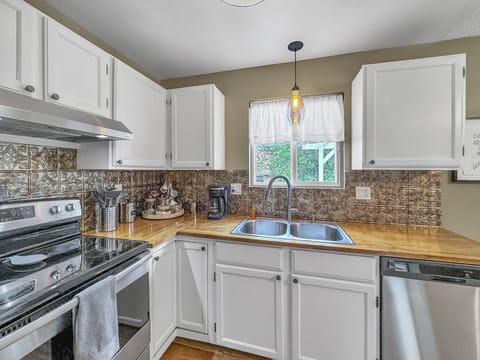 Kitchen is on the ground floor.