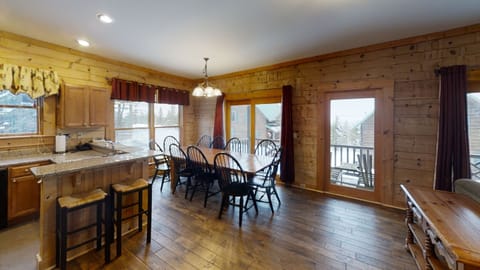 Indoors, Hardwood, Dining Room, Dining Table, Furniture