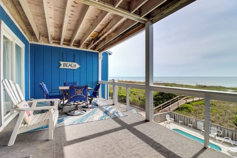 Carolina Beach Vacation Rental | 3BR | 2BA | 1,250 Sq Ft | Stairs Required