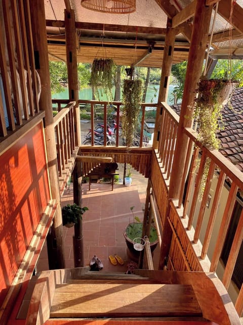 Comfort Shared Dormitory, River View | Terrace/patio