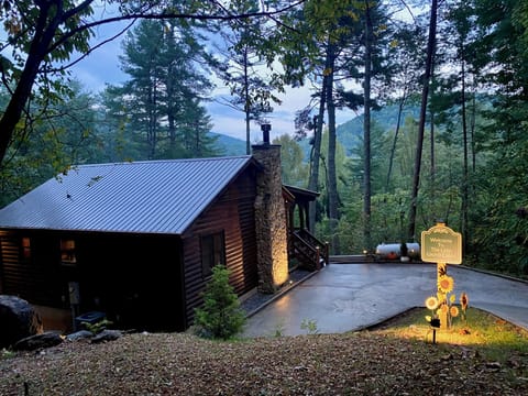 Or peaceful setting with year-round mountain views and sounds from  waterfalls.
