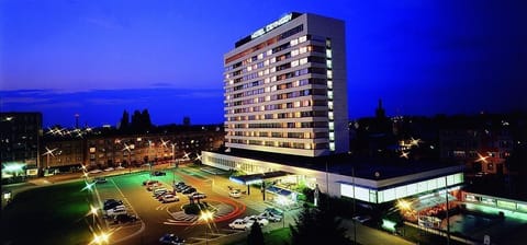 Front of property - evening/night
