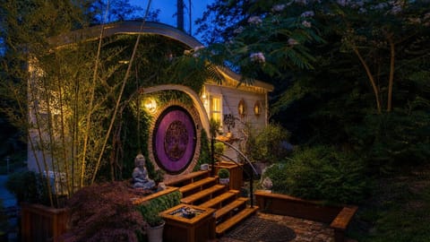 Golden Cottage at Night - June 2026