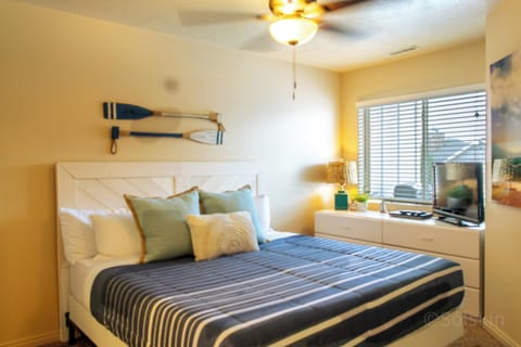 Bedroom - King bed.
