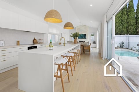 The ultimate kitchen which opens directly onto the alfresco/pool area 