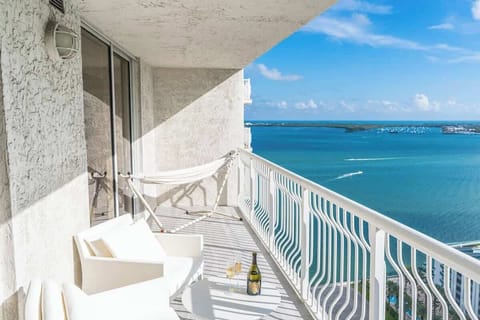 Enjoy the beautiful balcony view