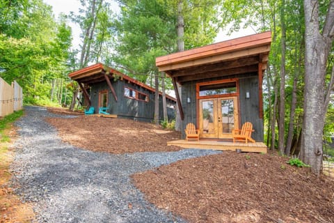 Come stay a mile from West Jefferson NC in one of our 7 Tiny cabins...