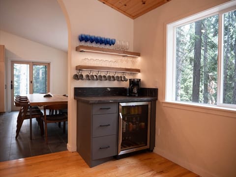 Coffee Bar and Drink Refrigerator