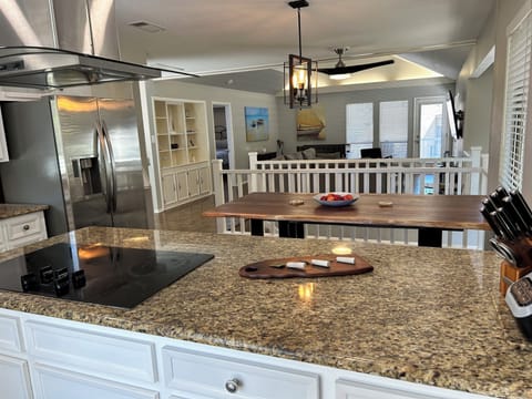 View from kitchen looking towards living room