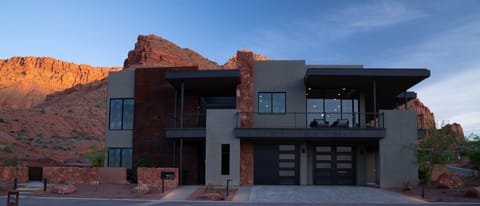 Front View of Villa