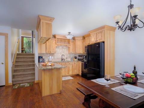 Dining Room Looking Into Kitchen