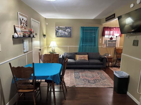 Living room with 32 inch TV