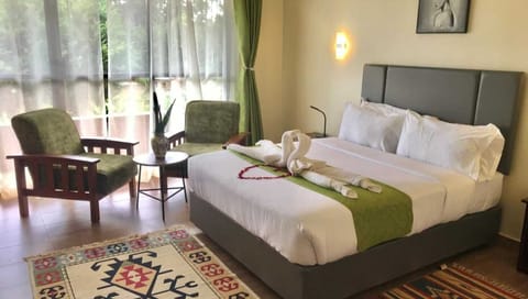 Executive Double Room, Pool View | Premium bedding, WiFi (free)
