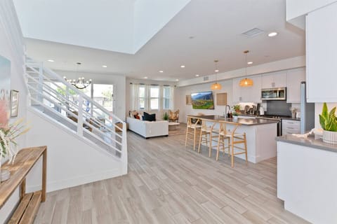 Stylish open layout with elegant decor and vibrant natural light!