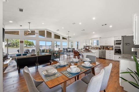 View of the open concept home