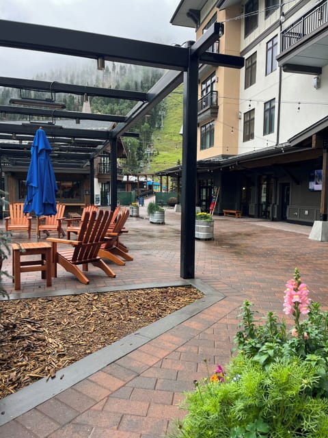 Base area village relaxation spots