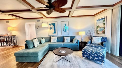 Coastal meets Mid Century Mod at Atrium 101.