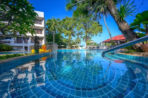 2 outdoor pools, open 10:00 AM to 8:00 PM, pool umbrellas, sun loungers