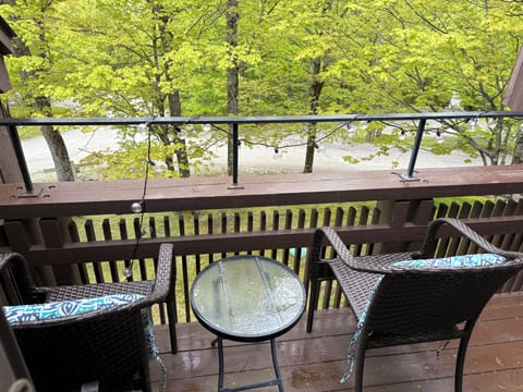 Master balcony fall view 