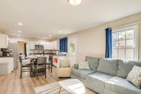 Greenville Vacation Rental | 3BR | 2BA | 1,320 Sq Ft | Stairs Required to Enter
