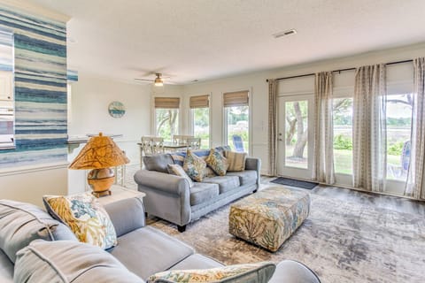 Little River Vacation Rental | 3BR | 3BA | 1 Step to Enter | 2,500 Sq Ft