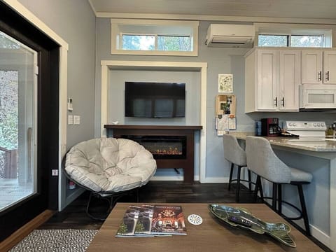 Curl up by the fireplace and get cozy!