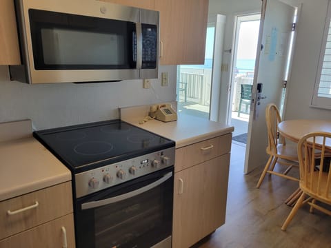 Microwave, coffee/tea maker