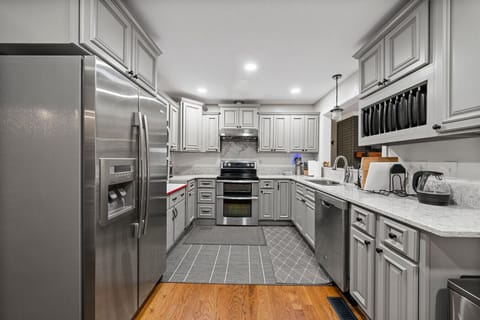 main kitchen on the lower level