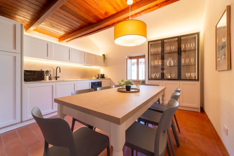 Apartment | Private kitchen | Full-size fridge, microwave, oven, stovetop