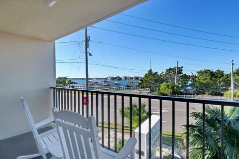 Watch the boats go by on Banks Channel!