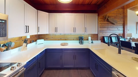 Indoors, Kitchen, Sink, Sink Faucet, Cooktop