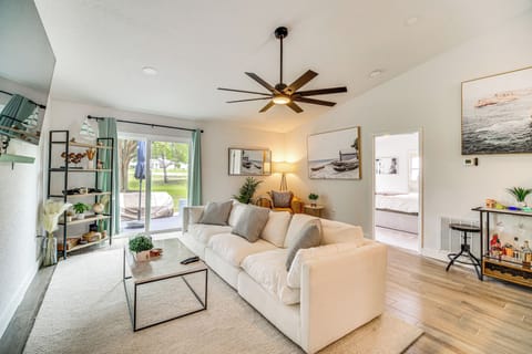 Sebastian Vacation Rental | 3BR | 2BA | 1,650 Sq Ft | Small Step for Entry