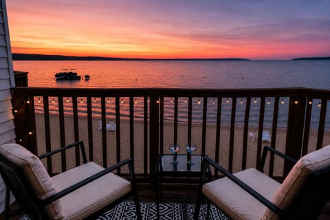 Stay where the beach is your backyard and the sunsets steal the show.