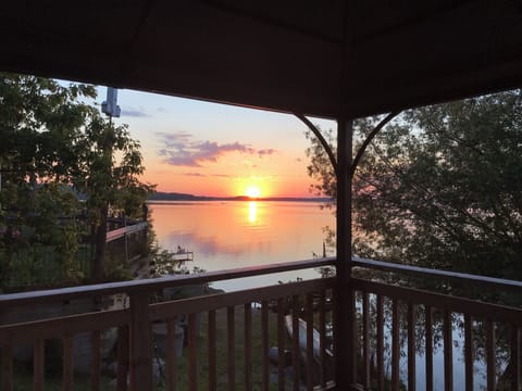 Beautiful Sunrise at Rice Lake, Ontario Canada