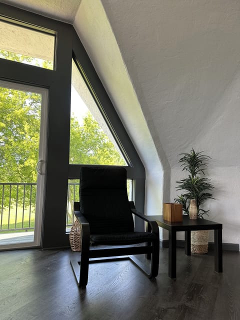 Additional seating area in living room