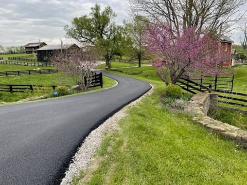 The entrance to LanMark Farm. Your country get-away destination.