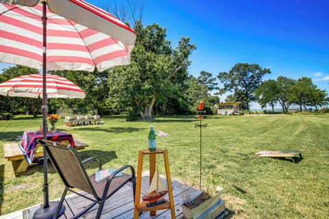 Deal Island Historic District Vacation Rental | 4BR | 2BA | 2 Steps Required